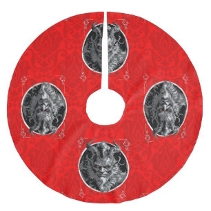 Ohnmacht Polyester Weihnachtsbaumdecke