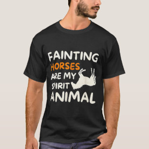 Ohnmächtige Pferde sind mein Lieblings-Tier Lustig T-Shirt