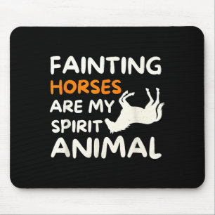 Ohnmächtige Pferde sind mein Srit-Tier Lustiger Ba Mousepad