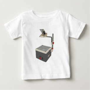 OHP 80er 90er Overhead-Projektor Baby T-shirt