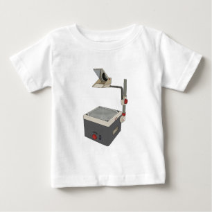 OHP 80er 90s Overhead Projektor Baby T-shirt