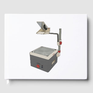 OHP 80er 90s Overhead Projektor Gästebuch