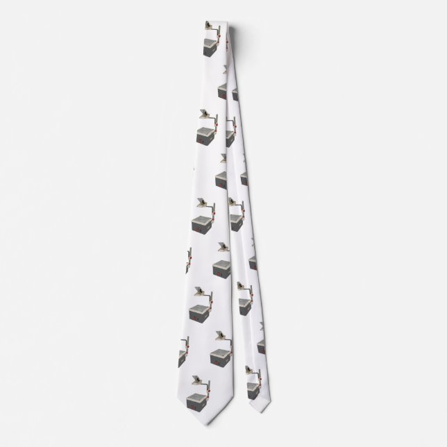 OHP 80er 90s Overhead Projektor Krawatte (Vorderseite)