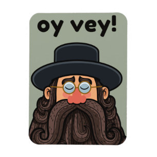 OHR! Funny RABBI Peronised Magnet
