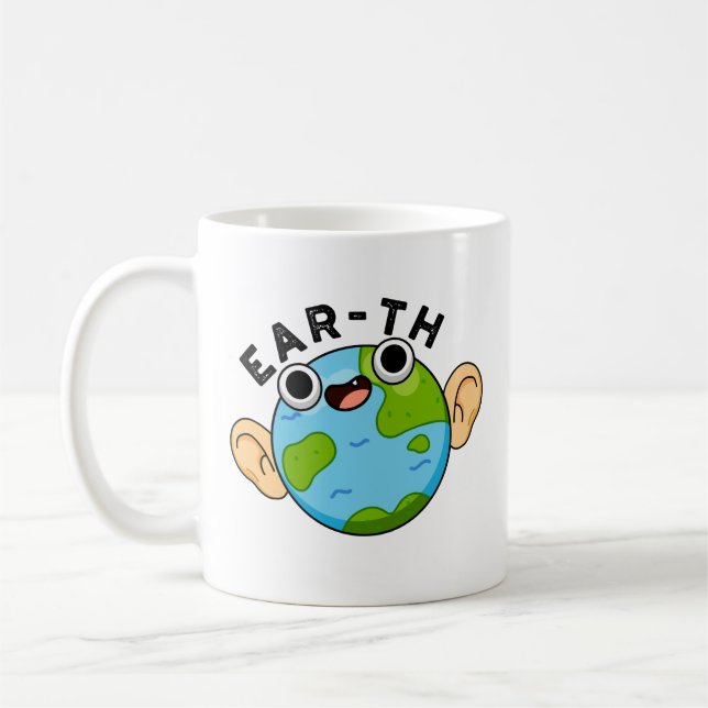 Ohr-th Funny Earth Pub Kaffeetasse (Links)