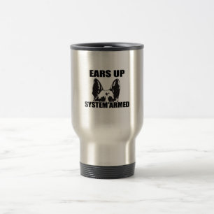 Ohren Up das bewaffnete System Reisebecher