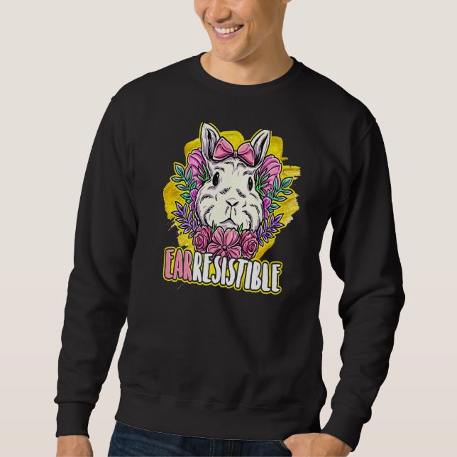 OHRENRESISTIBLE BUNNY RABBIT Premium Sweatshirt (Vorderseite)