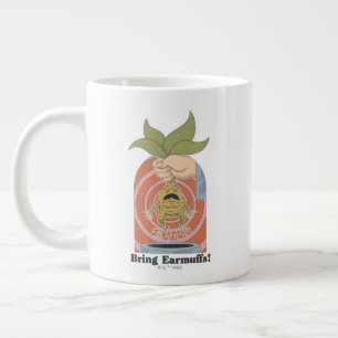 "Ohrenstöpsel mitbringen!" Screaming Mandrake Graf Jumbo-Tasse
