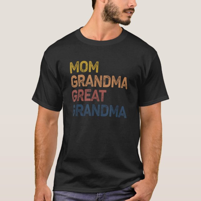 Ohrfeigen für Grandma from Grandkids Mom Grandma G T-Shirt (Vorderseite)