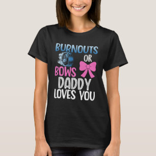 Ohrfeigen oder Papa-Geschlecht zeigen Party und Ba T-Shirt