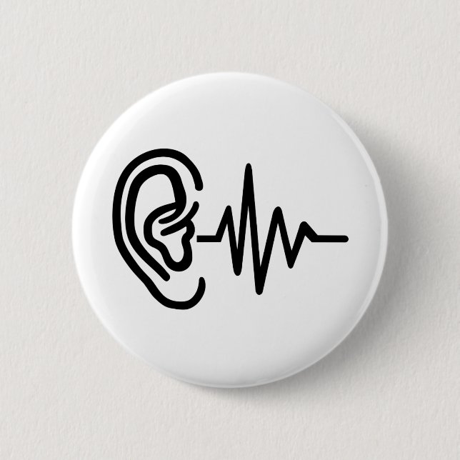 Ohrfrequenz Button (Vorderseite)