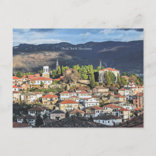Ohrid, malerisches Foto Nordmakedonien, Postkarte