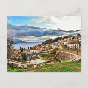 Ohrid, Mazedonien Postkarte