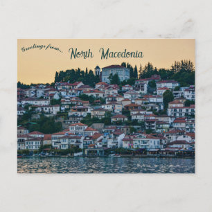 Ohrid Nordmazedonien Postkarte