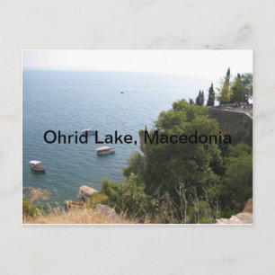 Ohrid-See, Mazedonien Postkarte