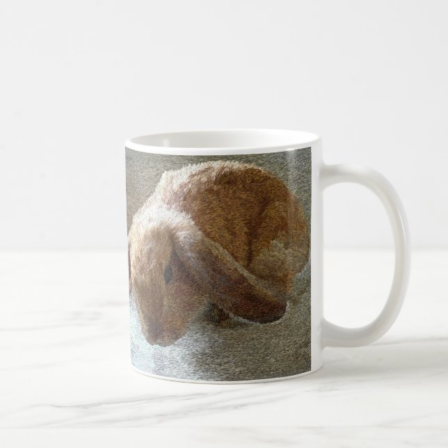 Ohrige Kaninchen-Tassen Tasse (Rechts)