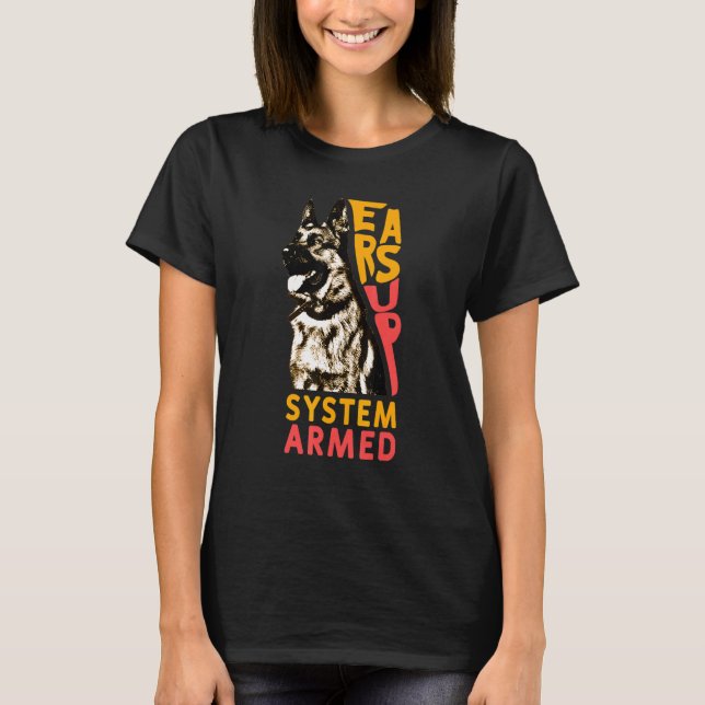 Ohrmuschel T-Shirt (Vorderseite)