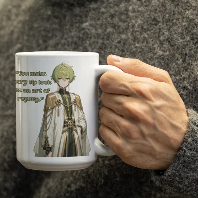 Ohrring stechender Anime-Typ Kaffeetasse (Von Creator hochgeladen)