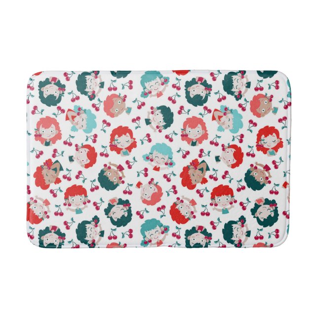 Ohrringe Badematte (Vorderseite)