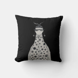 Ohrringe für niedliche Blume Kissen