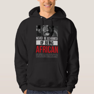 Ohrs for Women Thomas Revolutionary Sankara Graph Hoodie