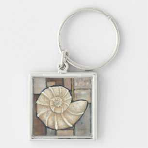 Ohrschnecken-Muschel Schlüsselanhänger