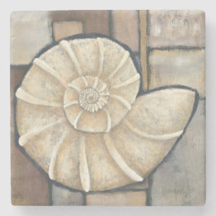 Ohrschnecken-Muschel Steinuntersetzer