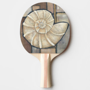 Ohrschnecken-Muschel Tischtennis Schläger