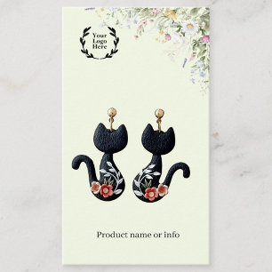 Ohrstecker Displaykarte Schmuck Display Visitenkarte