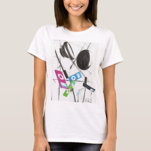 Ohrstecker T-Shirt
