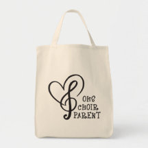 OHSChoir Parent Heart Tasche