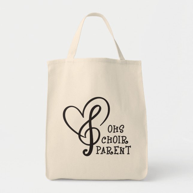 OHSChoir Parent Heart Tasche (Vorne)