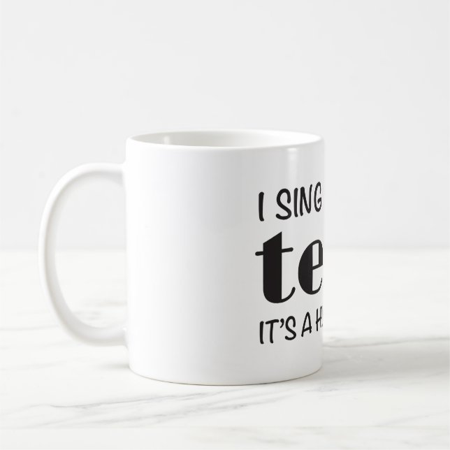 OHSChoir Sing Tenor Kaffeetasse (Links)