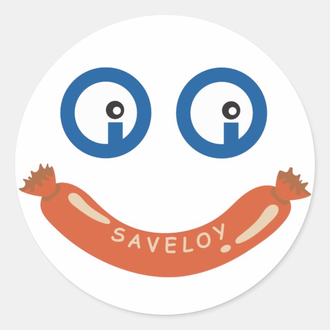 Oi Oi Saveloy Sticker (Vorderseite)