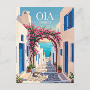 Oia Griechenland Postkarte