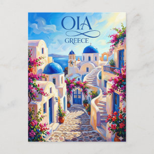Oia Griechenland Postkarte