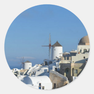 Oia Santorini Aufkleber