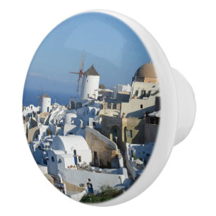 Oia Santorini Dresser Knob Keramikknauf