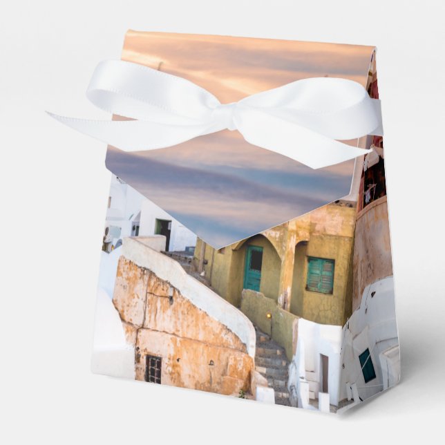 Oia Santorini Favor Box Geschenkschachtel (Vorderseite)