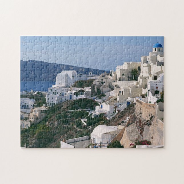 Oia, Santorini, Griechenland Puzzle (Horizontal)