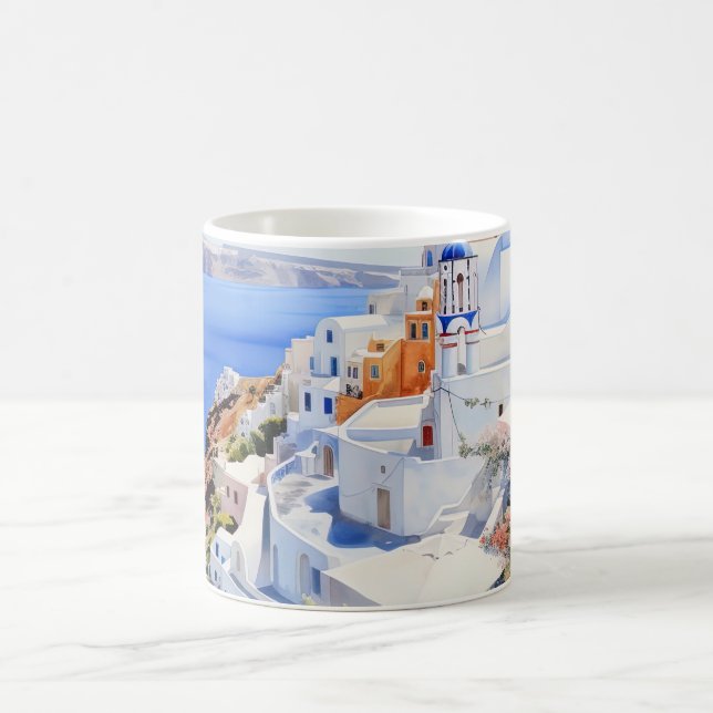Oia Santorini Kaffeetasse (Mittel)