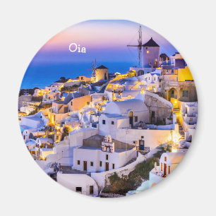 Oia, Santorini Magnet