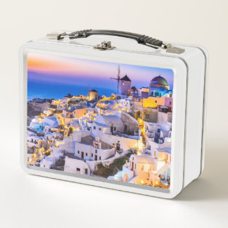 Oia Santorini Metall Brotdose