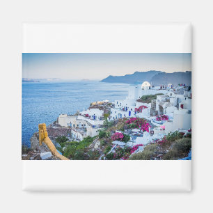Oia Santorini Village Griechenland Magnet