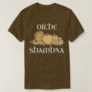 Oiche Shamhna irisches Kürbis-T-Shirt T-Shirt