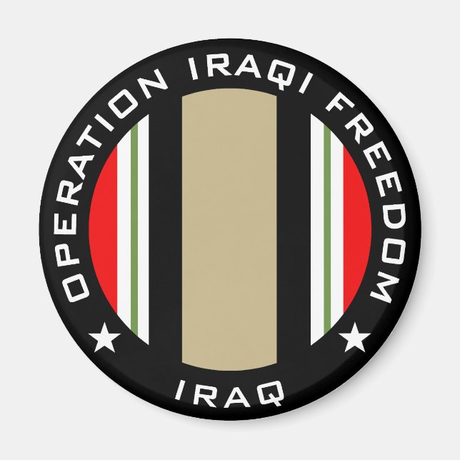 OIF Irak Magnet (Vorne)
