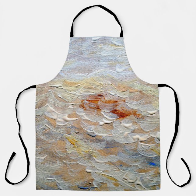 Oil paintings texture, fine artbackground,abstract schürze (Vorderseite)