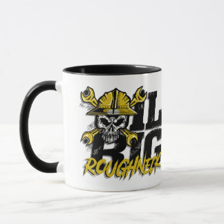 OIL RIG ROUGHNECK Logo Tasse