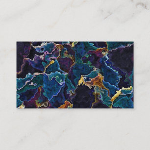 Oil Slick Business Card Visitenkarte