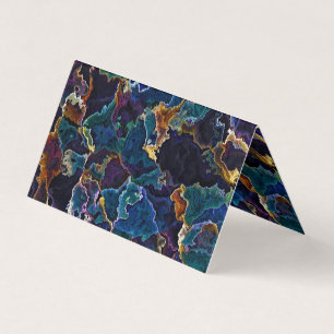 Oil Slick Business Card Visitenkarten
